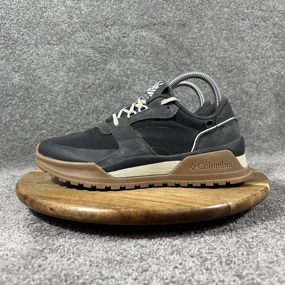 Columbia Wildone Anthem Women’s Size 7.5 Black Gum Trail Hiking Shoes Used